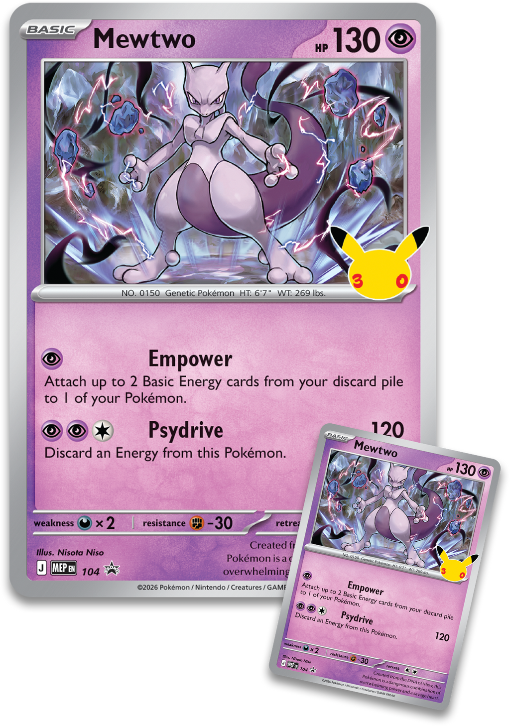 30th Celebration - Figure Collection Mewtwo (PREVENTA)