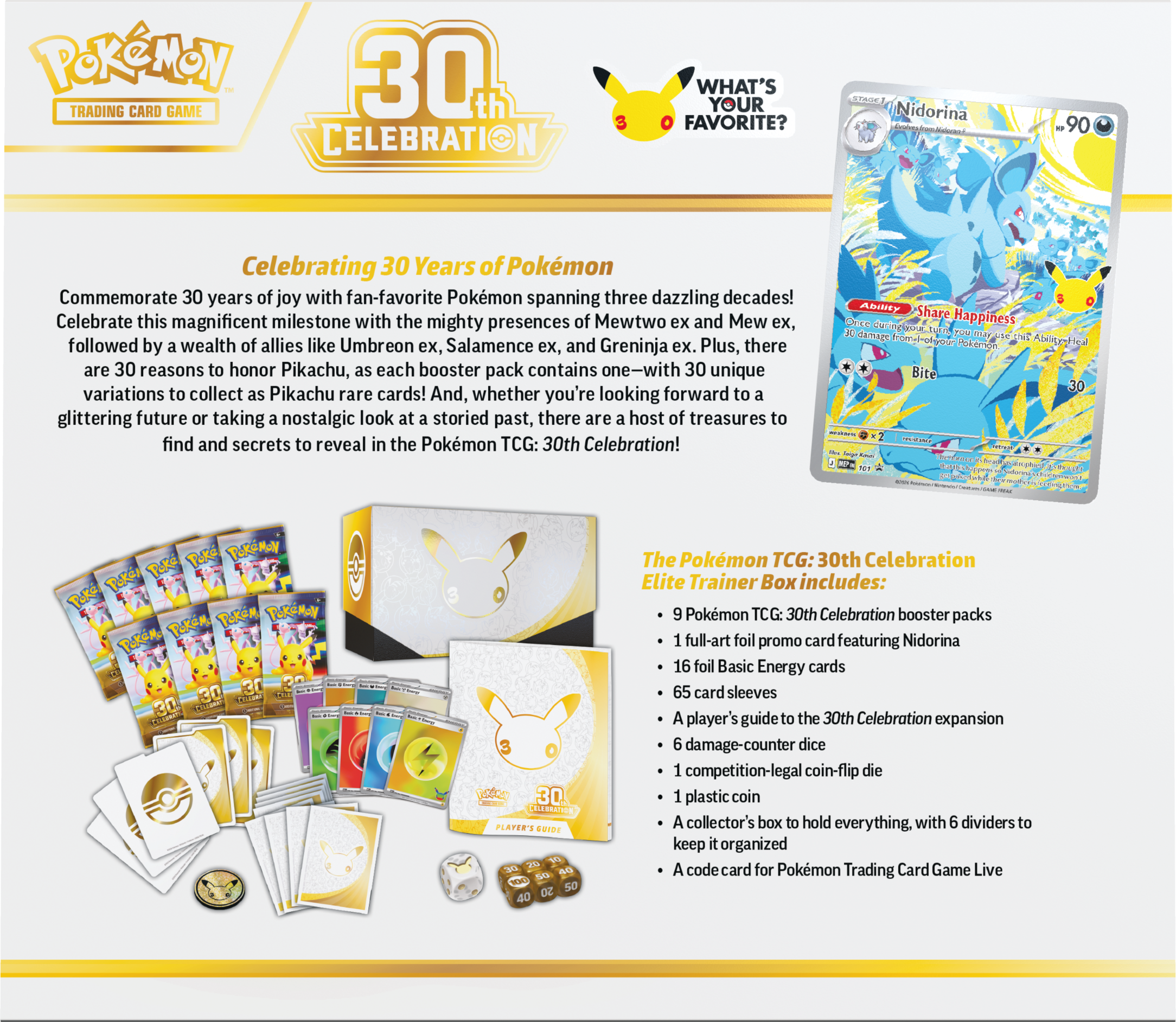 30th Anniversary ETB Contenido
