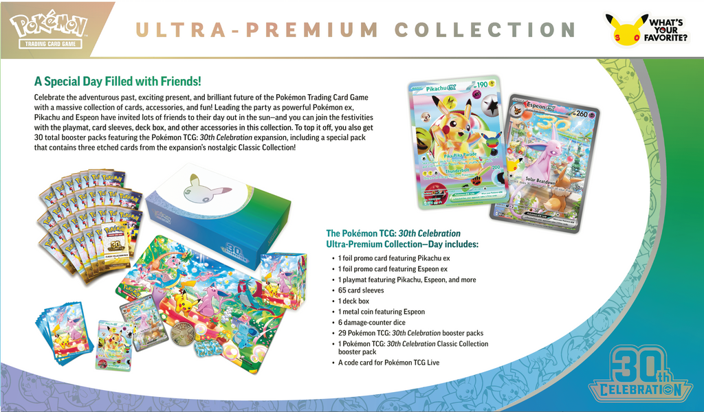 30th Celebration - Ultra-Premium Collection Day (PREVENTA) (LEER DESCRIPCIÓN)
